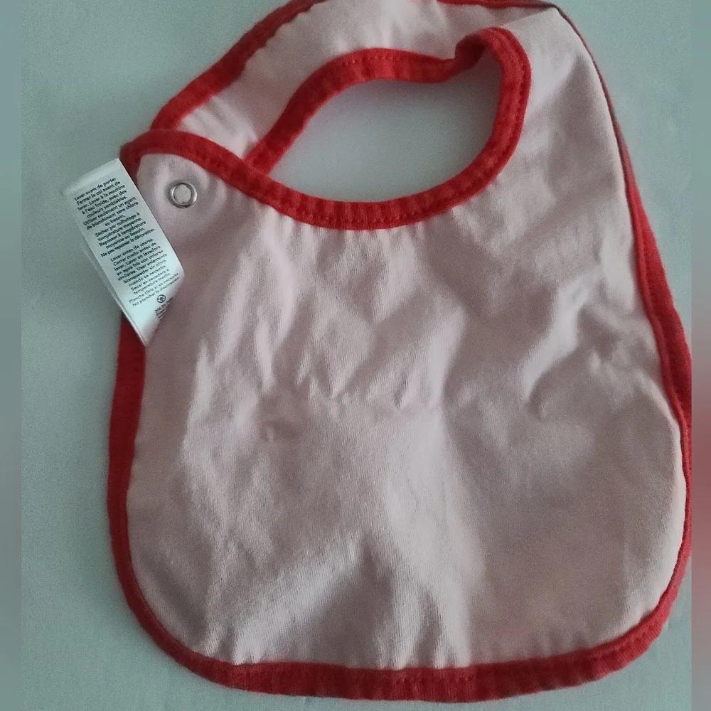 Baby Girl Bibs Bundle Lot 7 pieces Bumkins, Carter's, Disney
